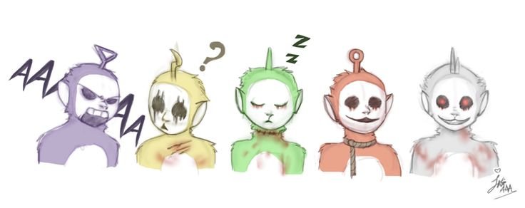 Тинки винки арт slendytubbies