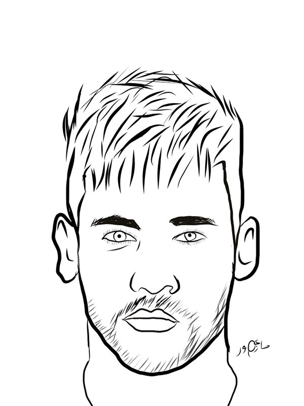Neymar Jr рисунок