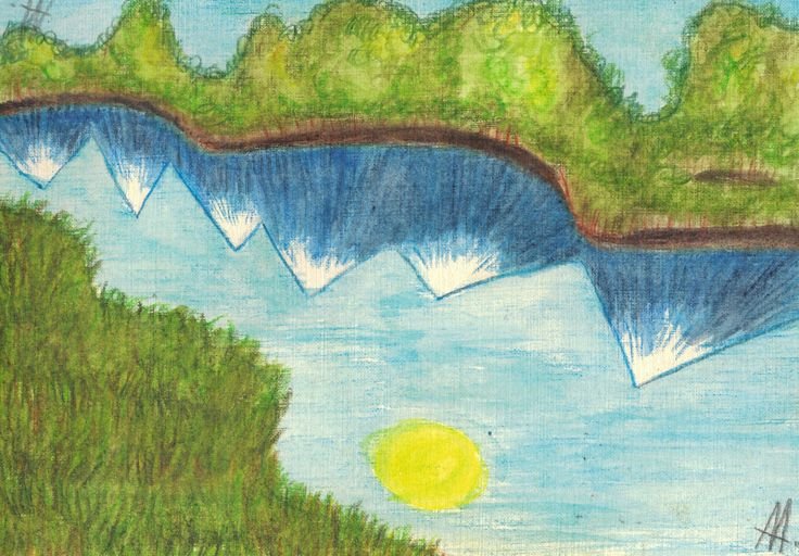 Рисование реки