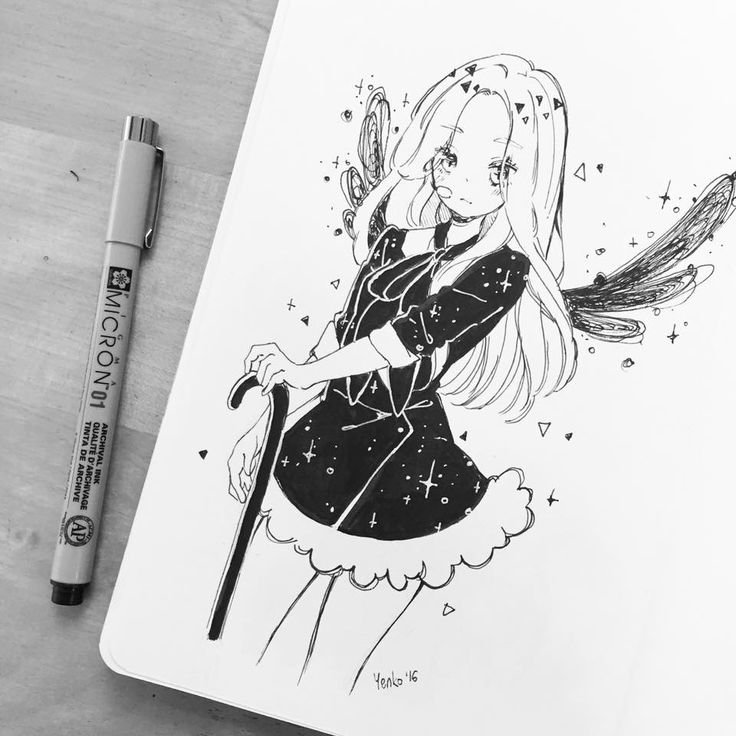Красивые рисунки карандашом для скетчбука