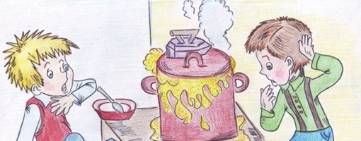 Мишкина каша рисунок к рассказу