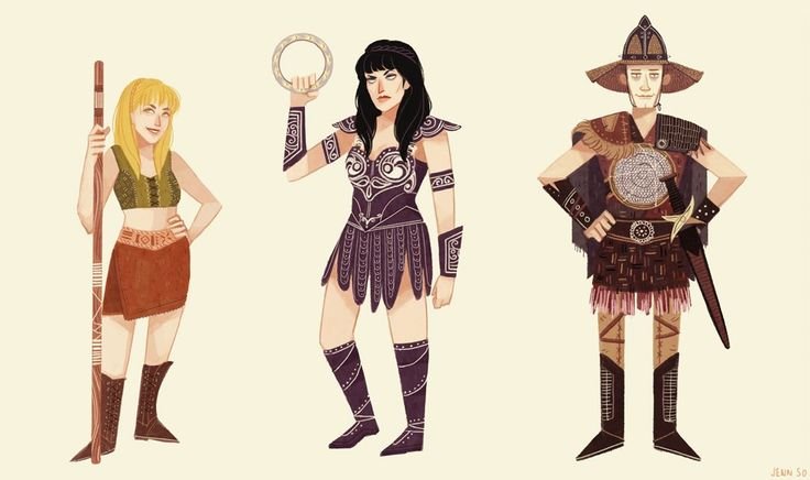 SIMS 4 Xena Warrior Princess