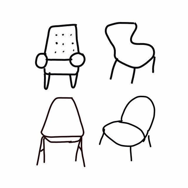 Стул для рисования