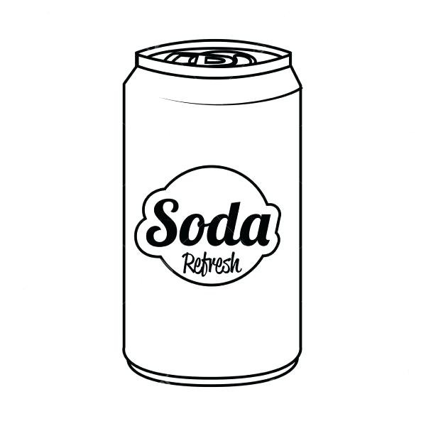 Банка Soda рисунок