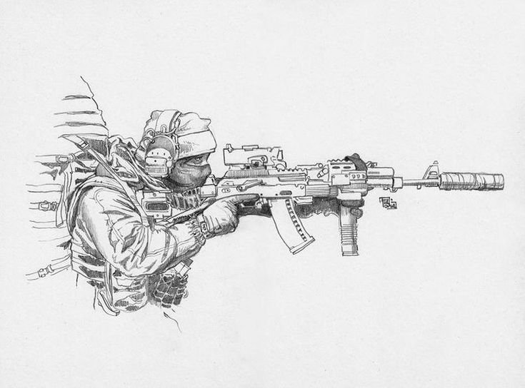 Военные эскизы