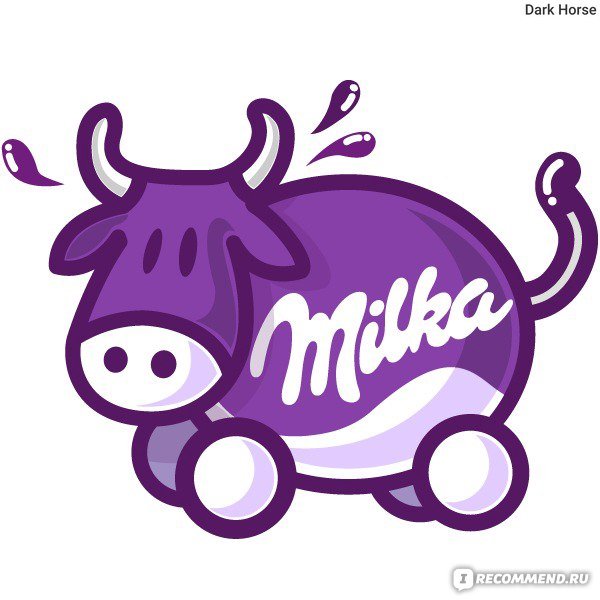 Милка рисунок