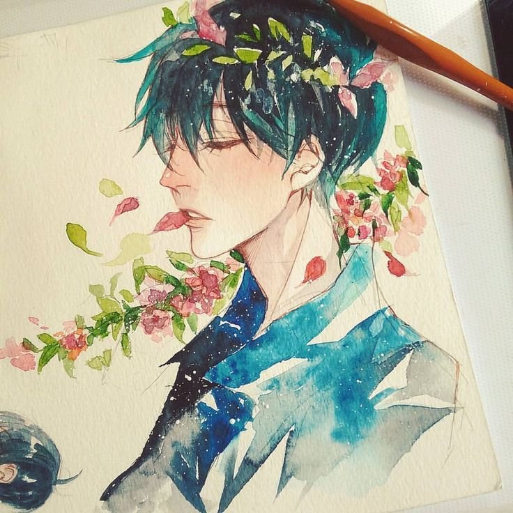Акварельные рисунки