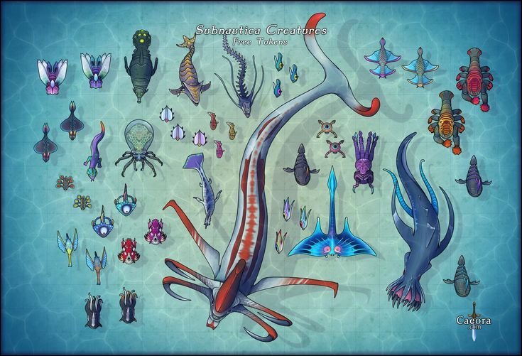 Морской топтун Subnautica