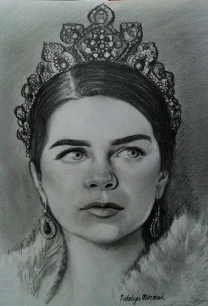 Сафие Султан рисунок