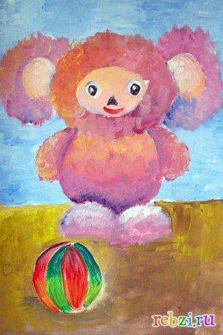 Рисунок на тему любимая игрушка