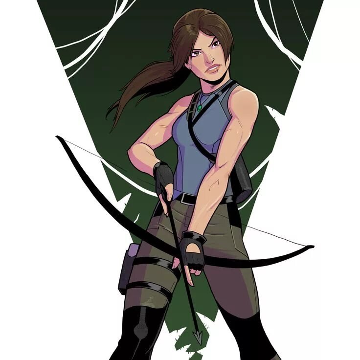 Tomb Raider рисунки
