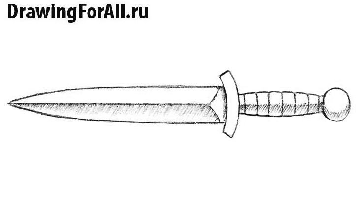 Нож для срисовки карандашом