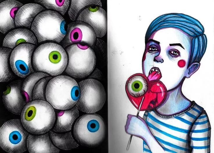 Идеи для рисунков мистика