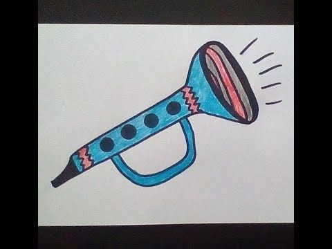 Дудка рисунок