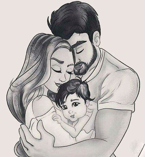 Семья рисунок