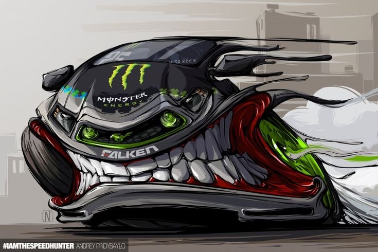Cartoon стиль авто