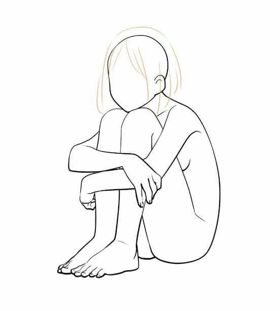 Позы для рисования одиночные