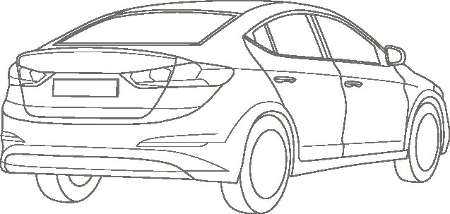 Hyundai ix35 раскраска