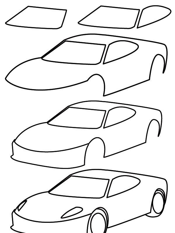 Автомобиль рисунок