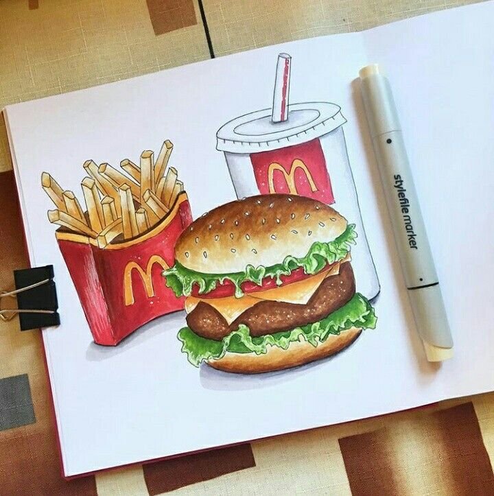 Рисунки еды