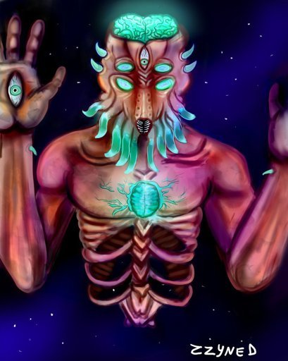 Terraria лунный Лорд арт