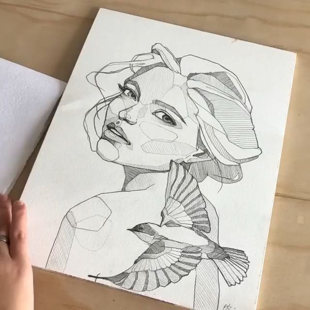 Необычные рисунки карандашом