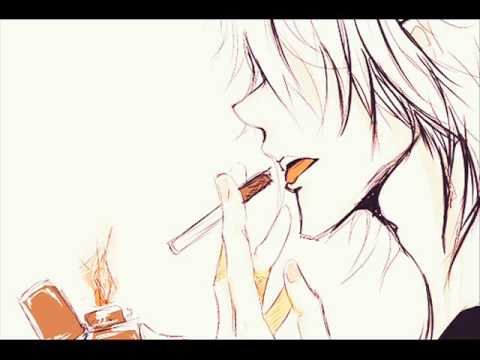 Аниме арты с сигаретой