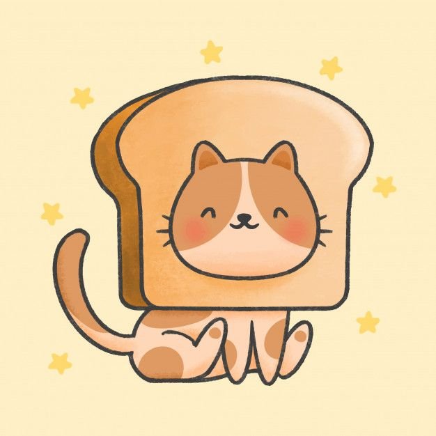 Котик в хлебушке