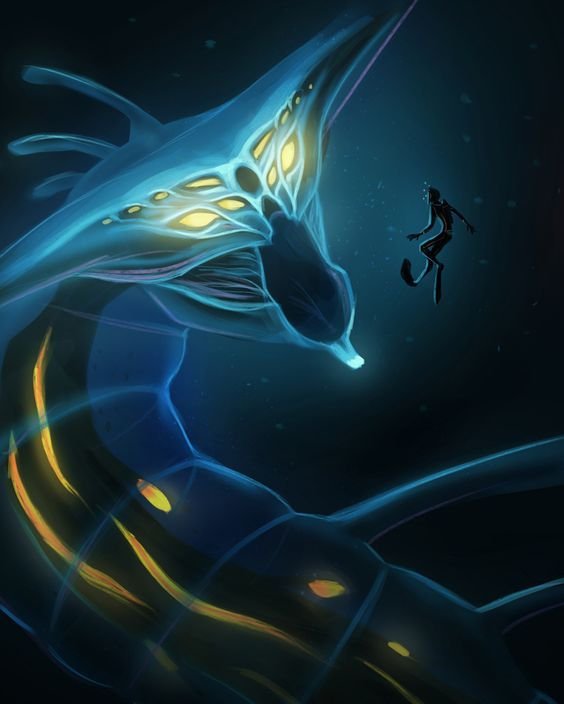 Морской дракон Левиафан Subnautica