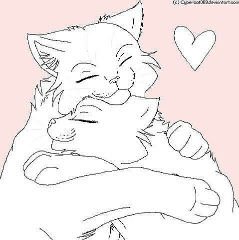 Коты Воители пары котов лайны