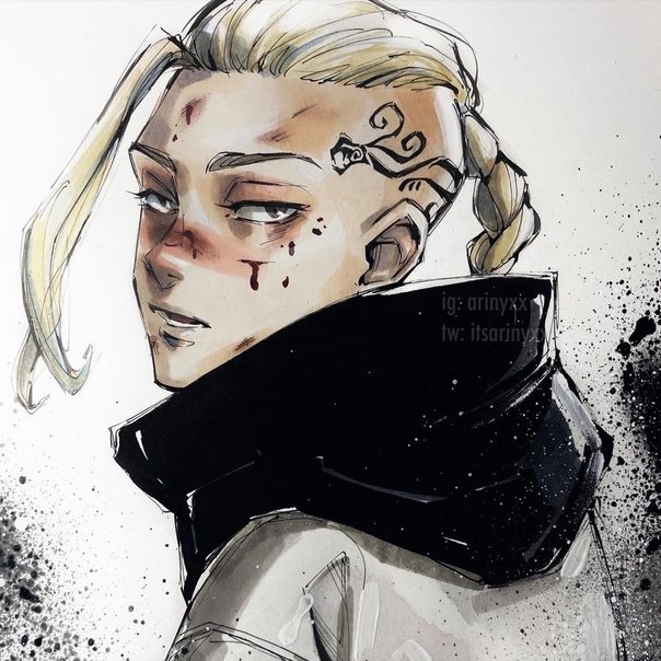 Рисунки Marker Raven