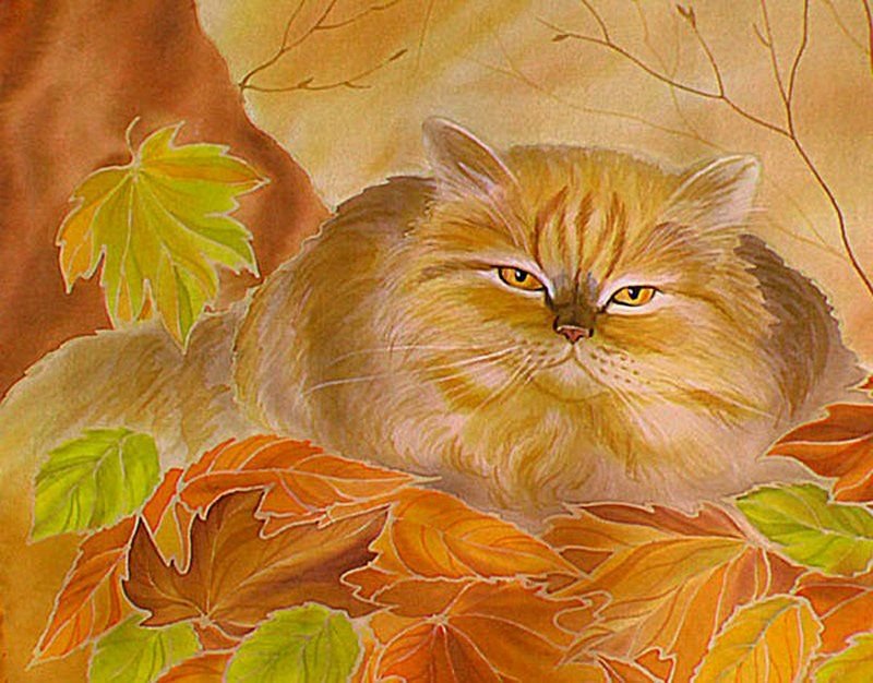 Осенние мотивы рисунки