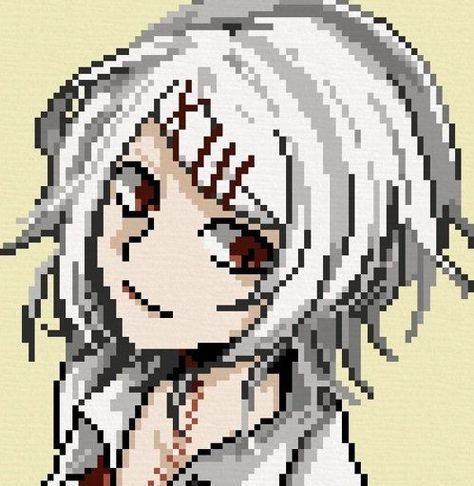 Pixel Art Токийский гуль