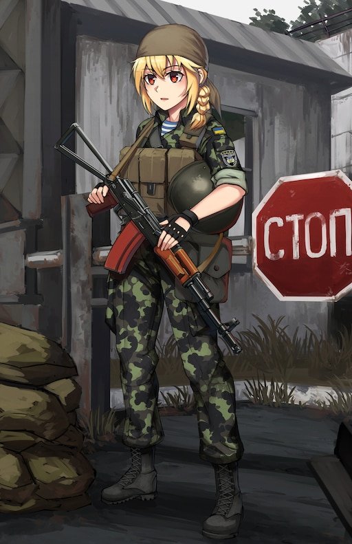 Аниме сталкер Zapnik