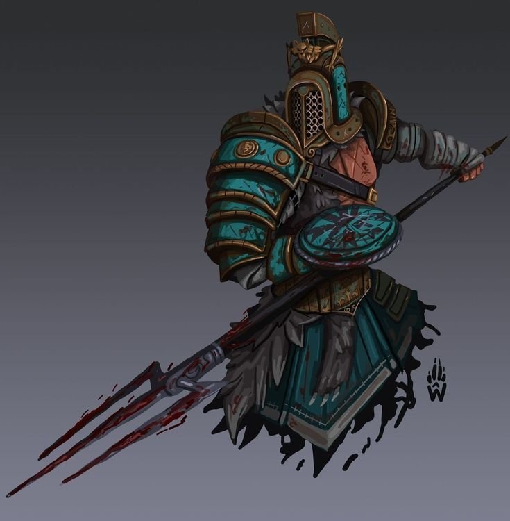 For Honor Гладиатор арт