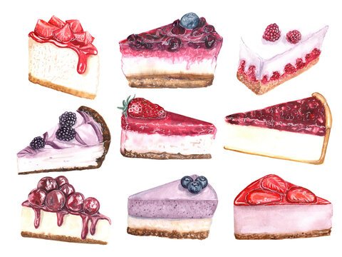 Чизкейк маркерами