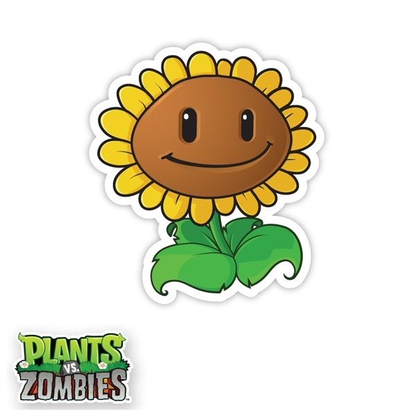 Plants vs Zombies подсолнух
