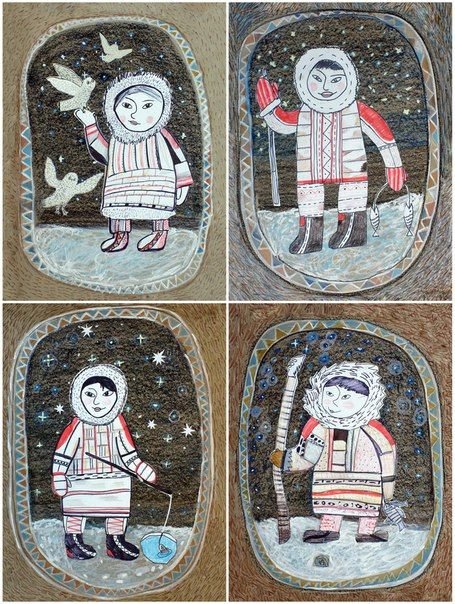 Эскимосы поделки для детей