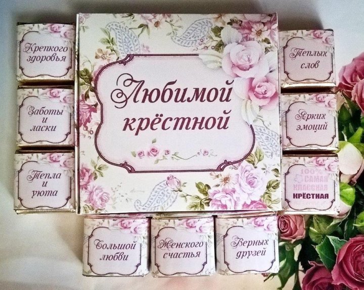 Подарок на день мам крестной маме