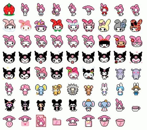 Инди КИД Kuromi наклейки
