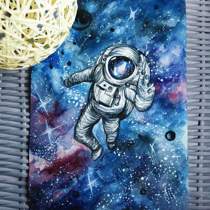Космос рисунок