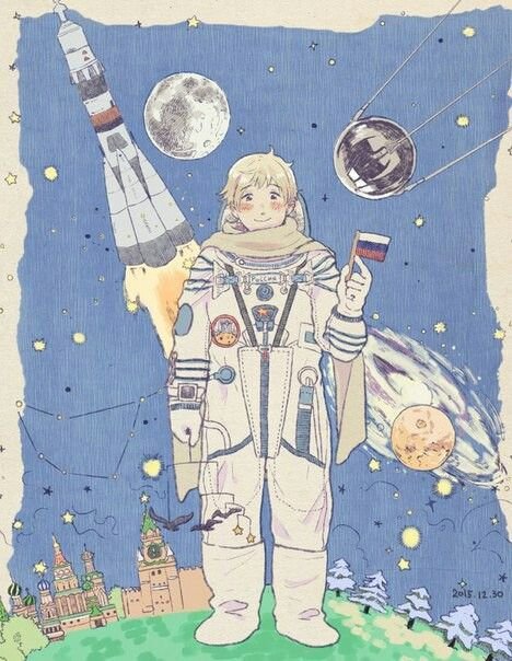 Аниме космонавт