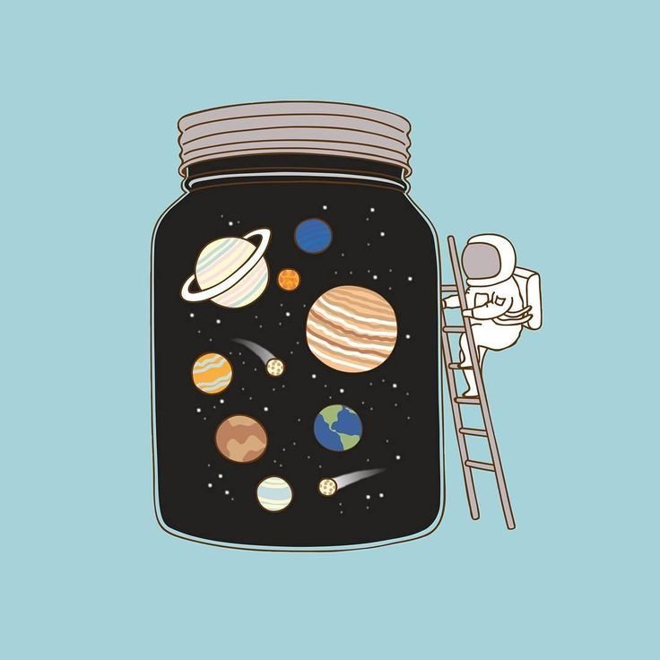 Стикеры космос
