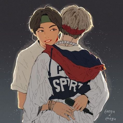 Арт BTS taegi 18