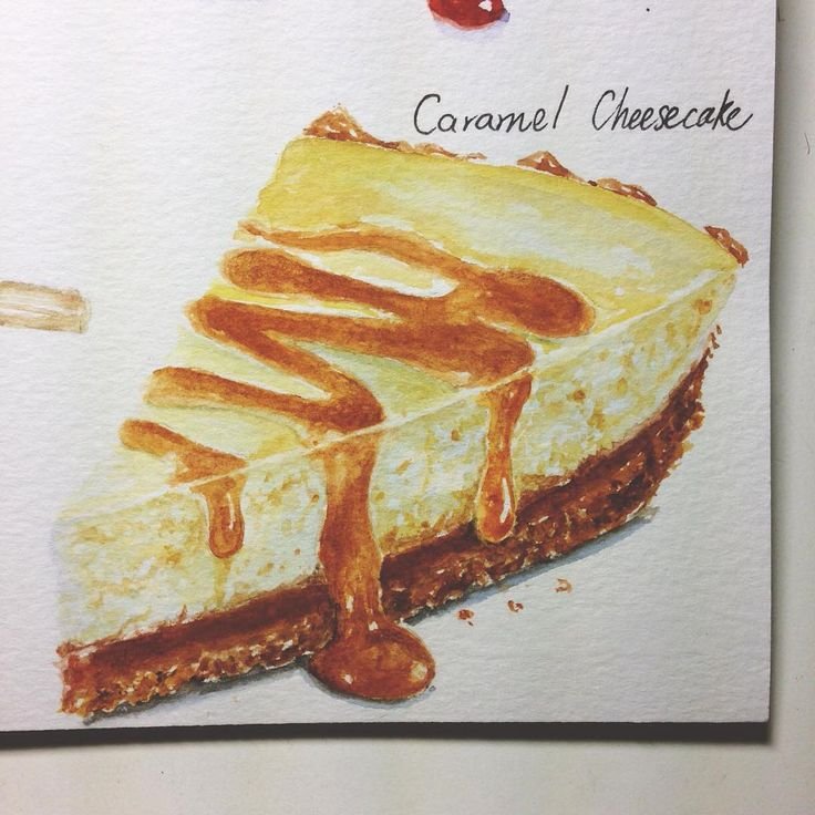 Чизкейк рисунок