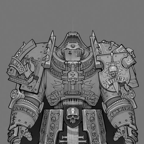 Броня серых рыцарей Warhammer 40000