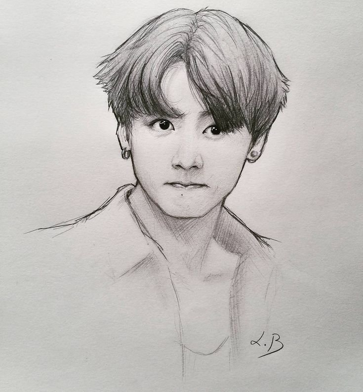 Портрет БТС Jungkook
