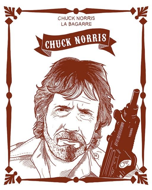 Чак Норрис арт