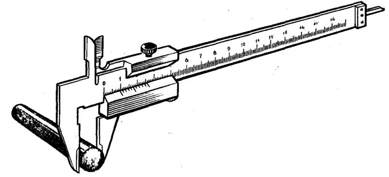 Штангенциркуль ШЦ-1 рисунок