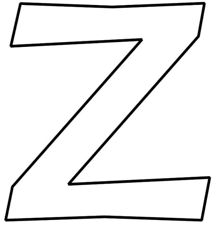 Буква z